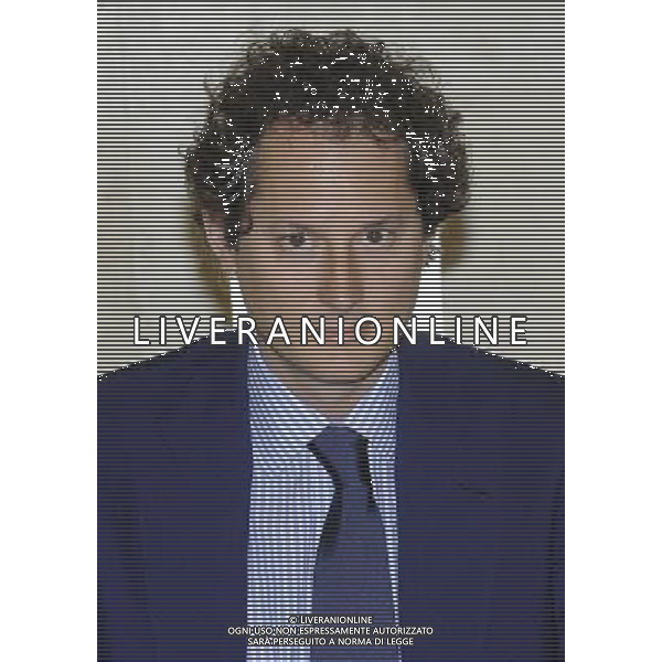 MILANO 19/4/2013 UNIVERSITA\' BOCCONI FIRMA ACCORDO TRA FONDAZIONE AGNELLI ED UNIVERSITA\' BOCCONI NELLA FOTO JOHN ELKANN FOTO ROMANO/AG ALDO LIVERANI 