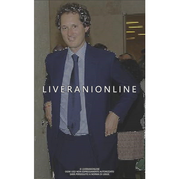 MILANO 19/4/2013 UNIVERSITA\' BOCCONI FIRMA ACCORDO TRA FONDAZIONE AGNELLI ED UNIVERSITA\' BOCCONI NELLA FOTO JOHN ELKANN FOTO ROMANO/AG ALDO LIVERANI 