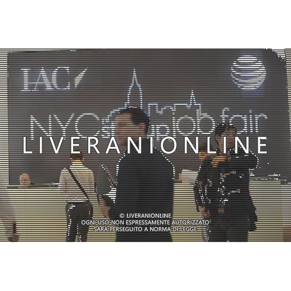 Job seekers attend the Fourth Annual NYC Startup Job Fair in New York on Friday, April 19, 2013. The Labor Department reported a rise in unemployment benefit applications for last week. (å Frances M. Roberts) ©photoshot/AGENZIA ALDO LIVERANI SAS - ITALY ONLY - Persone disoccupate in cerca di lavoro partecipano alla quarta Fiera annuale del lavoro a New York 19 aprile 2013. Il Dipartimento del Lavoro ha registrato un incremento delle domande di indennita\' di disoccupazione