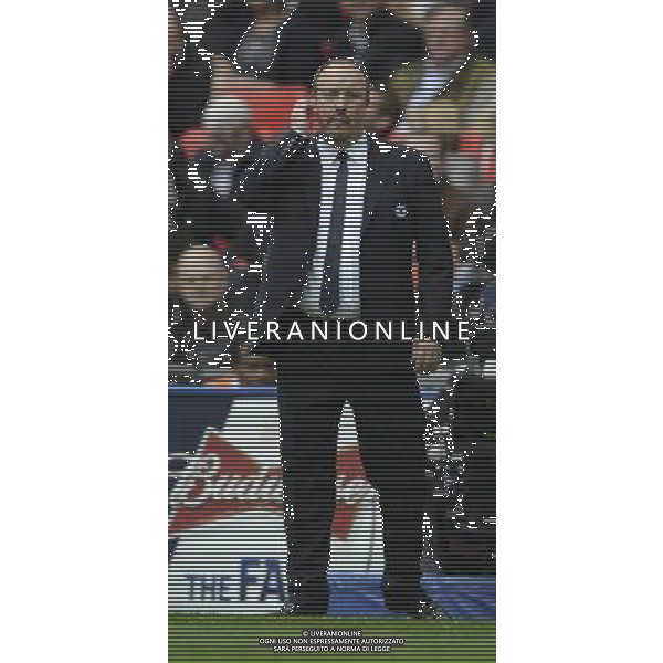 Chelsea Interim manager Rafa Benitez.Chelsea v Manchester City.English FA Cup Semi Final,.Wembley Stadium. London. UK..14/4/13,.photo: Sean Ryan / IPS Photo Agency.. mobile: 07971 400 939.Address: Thatched Cottage,Wretham,.Thetford, Norfolk IP24 1RH .Office tel: 01953 499 403... AG ALDO LIVERANI S A S ONLY ITALY