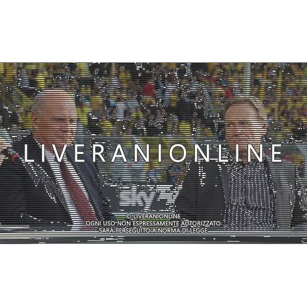 firo FuÃŸball,Fussball, 05.08.2011 1.Bundesliga, Saison 2011/2012 BVB Borussia Dortmund - Hamburger Sport Verein HSV (3:1) Hamburg Hans Joachim Watzke mit Uli HoeneÃŸ Hoeness , Bayern MÃ¼nchen $worldrightsEs gelten unsere AGB, einsehbar auf www.firosportphoto.de copyright by firo sportphoto: Pfefferackerstr. 2aÂ  45894 G e l s e n k i r c h e n www.firosportphoto.de mail@firosportphoto.de (V o l k s b a n k B o c h u m - W i t t e n ) BLZ.: 430 601 29 Kt. Nr.: 341 117 100 Tel:Â  0209 - 9304402 Fax:Â  0209 - 9304443 AG ALDO LIVERANI S A S ONLY ITALY