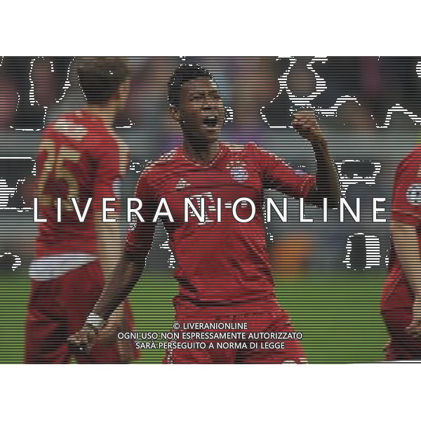firo Fu§ball,Fussball, 23.04.2013 Uefa Champions League, Saison 2012/2013 Halbfinale, Hinspiel, FC Bayern MŸnchen, Muenchen, FCB, - FC Barcelona, 4 : 0, halbe Figur, Gestik, Jubel, jubeln, Gestik, David Alaba, Bayern, $worldrightsEs gelten unsere AGB, einsehbar auf www.firosportphoto.de copyright by firo sportphoto: Coesfelder Str.207 48249 DŸlmen www.firosportphoto.de mail@firosportphoto.de (V o l k s b a n k B o c h u m - W i t t e n ) BLZ.: 430 601 29 Kt. Nr.: 341 117 100 Tel:Ê 02594 - 9916004 Fax:Ê02594 - 9916005 AG ALDO LIVERANI S A S ONLY ITALY