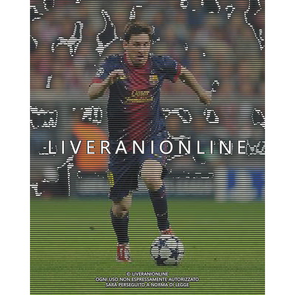 firo Fu§ball,Fussball, 23.04.2013 Uefa Champions League, Saison 2012/2013 Halbfinale, Hinspiel, FC Bayern MŸnchen, Muenchen, FCB, - FC Barcelona, 4 : 0, Einzelaktion, Lionel Messi, FC Barcelona, $worldrightsEs gelten unsere AGB, einsehbar auf www.firosportphoto.de copyright by firo sportphoto: Coesfelder Str.207 48249 DŸlmen www.firosportphoto.de mail@firosportphoto.de (V o l k s b a n k B o c h u m - W i t t e n ) BLZ.: 430 601 29 Kt. Nr.: 341 117 100 Tel:Ê 02594 - 9916004 Fax:Ê02594 - 9916005 AG ALDO LIVERANI S A S ONLY ITALY