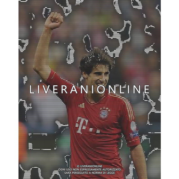 firo Fu§ball,Fussball, 23.04.2013 Uefa Champions League, Saison 2012/2013 Halbfinale, Hinspiel, FC Bayern MŸnchen, Muenchen, FCB, - FC Barcelona, 4 : 0, halbe Figur, Gestik, Jubel, jubeln, Gestik, Javier Martinez, Bayern, $worldrightsEs gelten unsere AGB, einsehbar auf www.firosportphoto.de copyright by firo sportphoto: Coesfelder Str.207 48249 DŸlmen www.firosportphoto.de mail@firosportphoto.de (V o l k s b a n k B o c h u m - W i t t e n ) BLZ.: 430 601 29 Kt. Nr.: 341 117 100 Tel:Ê 02594 - 9916004 Fax:Ê02594 - 9916005 AG ALDO LIVERANI S A S ONLY ITALY