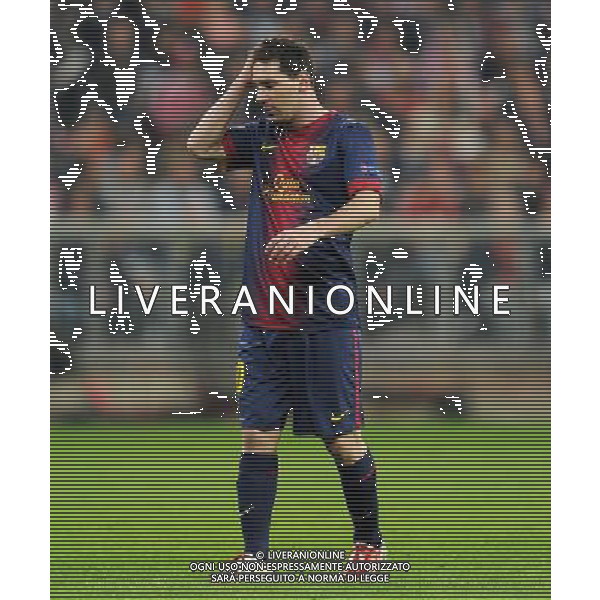 firo Fu§ball,Fussball, 23.04.2013 Uefa Champions League, Saison 2012/2013 Halbfinale, Hinspiel, FC Bayern MŸnchen, Muenchen, FCB, - FC Barcelona, 4 : 0, ganze Figur, Gestik, Lionel Messi, FC Barcelona, EnttŠuschung, Enttaeuschung, Gestik, $worldrightsEs gelten unsere AGB, einsehbar auf www.firosportphoto.de copyright by firo sportphoto: Coesfelder Str.207 48249 DŸlmen www.firosportphoto.de mail@firosportphoto.de (V o l k s b a n k B o c h u m - W i t t e n ) BLZ.: 430 601 29 Kt. Nr.: 341 117 100 Tel:Ê 02594 - 9916004 Fax:Ê02594 - 9916005 AG ALDO LIVERANI S A S ONLY ITALY