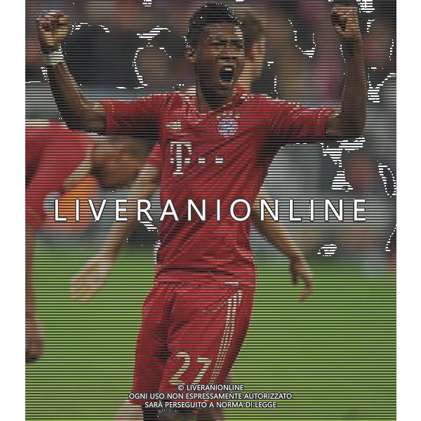 firo Fu§ball,Fussball, 23.04.2013 Uefa Champions League, Saison 2012/2013 Halbfinale, Hinspiel, FC Bayern MŸnchen, Muenchen, FCB, - FC Barcelona, 4 : 0, halbe Figur, Gestik, Jubel, jubeln, Gestik, David Alaba, Bayern, $worldrightsEs gelten unsere AGB, einsehbar auf www.firosportphoto.de copyright by firo sportphoto: Coesfelder Str.207 48249 DŸlmen www.firosportphoto.de mail@firosportphoto.de (V o l k s b a n k B o c h u m - W i t t e n ) BLZ.: 430 601 29 Kt. Nr.: 341 117 100 Tel:Ê 02594 - 9916004 Fax:Ê02594 - 9916005 AG ALDO LIVERANI S A S ONLY ITALY