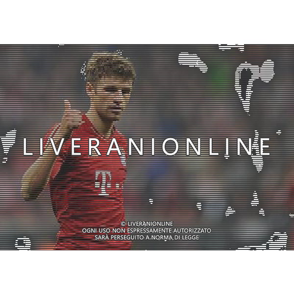 firo Fu§ball,Fussball, 23.04.2013 Uefa Champions League, Saison 2012/2013 Halbfinale, Hinspiel, FC Bayern MŸnchen, Muenchen, FCB, - FC Barcelona, 4 : 0, Jubel, jubeln, Gestik, Thomas MŸller, Mueller, Bayern, $worldrightsEs gelten unsere AGB, einsehbar auf www.firosportphoto.de copyright by firo sportphoto: Coesfelder Str.207 48249 DŸlmen www.firosportphoto.de mail@firosportphoto.de (V o l k s b a n k B o c h u m - W i t t e n ) BLZ.: 430 601 29 Kt. Nr.: 341 117 100 Tel:Ê 02594 - 9916004 Fax:Ê02594 - 9916005 AG ALDO LIVERANI S A S ONLY ITALY