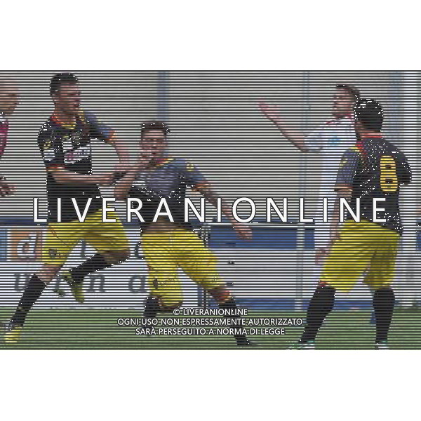 SUD TIROL ALTO ADIGE - LECCE CAMPIONATO LEGA PRO 28/04/2013 NELLA FOTO ESULTANZA DI CHIRICO\' ©GARBUIO/AGENZIA ALDO LIVERANI SAS