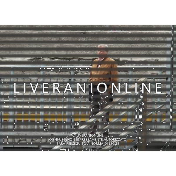 BERGAMO 30 APRILE 2013 , NELLA FOTO gianfranco andreoletti presidente albinoleffe ,ph.moro/ALDO LIVERANI ALBINOLEFFE - TRAPANI CAMPIONATO LEGA PRO 28/04/2013 ©/AGENZIA ALDO LIVERANI SAS
