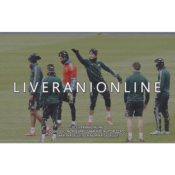 Madrid (29.04.2013).- Entrenamiento del Real Madrid en la Ciuda Deportiva de Valdebebas. Antonio Adan, Cristiano Ronaldo. Photo: Alex Cid-Fuentes / ALFAQUI AG ALDO LIVERANI S A S ONLY ITALY