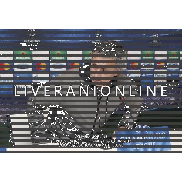 Madrid (29/04/2013).- UEFA Champion League. Rueda de prensa ofrecida por Jose Mourinho en la Ciudad Deportiva de Valdebebas. Photo: Alex Cid-Fuentes / ALFAQUI AG ALDO LIVERANI S A S ONLY ITALY