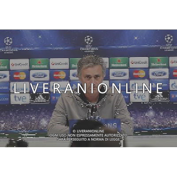 Madrid (29/04/2013).- UEFA Champion League. Rueda de prensa ofrecida por Jose Mourinho en la Ciudad Deportiva de Valdebebas. Photo: Alex Cid-Fuentes / ALFAQUI AG ALDO LIVERANI S A S ONLY ITALY