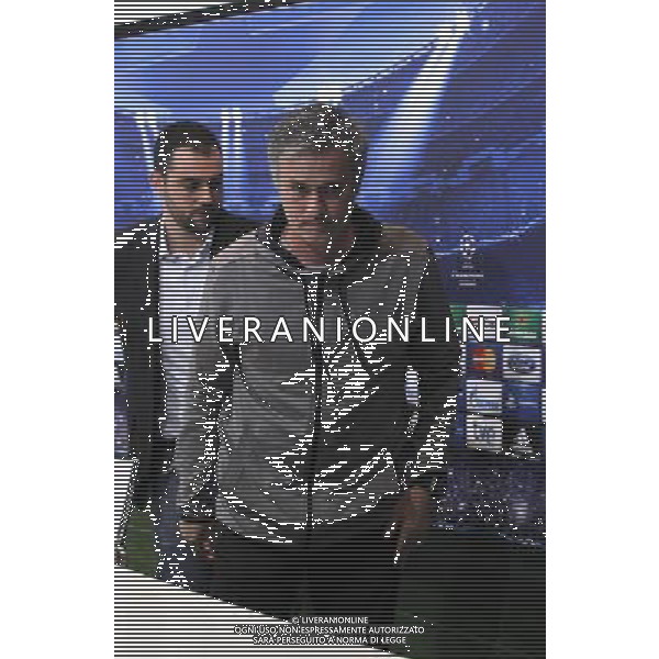 Madrid (29/04/2013).- UEFA Champion League. Rueda de prensa ofrecida por Jose Mourinho en la Ciudad Deportiva de Valdebebas. Photo: Alex Cid-Fuentes / ALFAQUI AG ALDO LIVERANI S A S ONLY ITALY