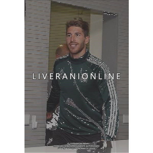 Madrid (29/04/2013).- UEFA Champion League. Rueda de prensa ofrecida por Sergio Ramos en la Ciudad Deportiva de Valdebebas. Photo: Alex Cid-Fuentes / ALFAQUI AG ALDO LIVERANI S A S ONLY ITALY