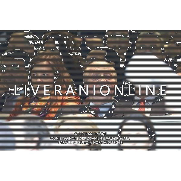 king Juan Carlos during Champions League match on april 30th 2013. Photo: Cesar Cebolla / ALFAQUI AG ALDO LIVERANI S A S ONLY ITALY