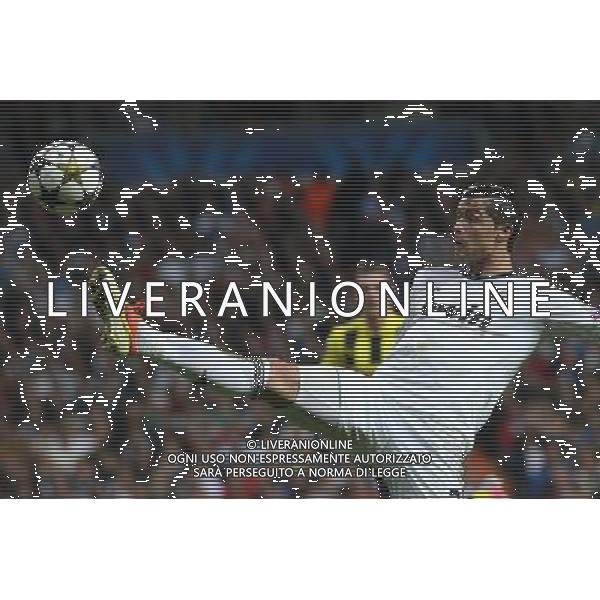 Real Madrid\'s Cristiano Ronaldo during Champions League match on april 30th 2013. Photo: Alex Cid-Fuentes / ALFAQUI AG ALDO LIVERANI S A S ONLY ITALY
