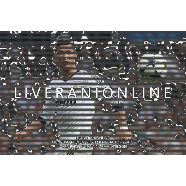 Real Madrid\'s Cristiano Ronaldo during Champions League match on april 30th 2013. Photo: Alex Cid-Fuentes / ALFAQUI AG ALDO LIVERANI S A S ONLY ITALY