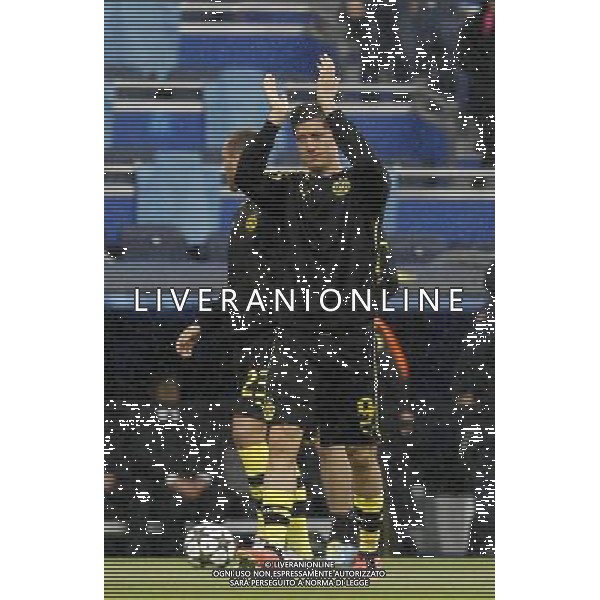 Madrid (30/04/2013).- Estadio Santiago Bernabeu. UEFA Champions League. Real Madrid - Borussia Dortmund. Robert Lewandowski. Photo: Alex Cid-Fuentes / ALFAQUI AG ALDO LIVERANI S A S ONLY ITALY