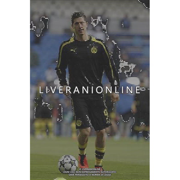 Madrid (30/04/2013).- Estadio Santiago Bernabeu. UEFA Champions League. Real Madrid - Borussia Dortmund. Robert Lewandowski. Photo: Alex Cid-Fuentes / ALFAQUI AG ALDO LIVERANI S A S ONLY ITALY