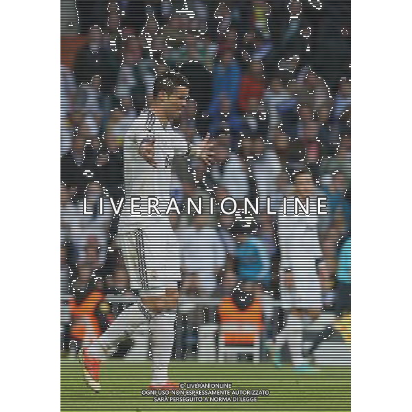 Madrid (30/04/2013).- Estadio Santiago Bernabeu. UEFA Champions League. Real Madrid - Borussia Dortmund. Cristiano Ronaldo, Mesut Ozil. Photo: Alex Cid-Fuentes / ALFAQUI AG ALDO LIVERANI S A S ONLY ITALY