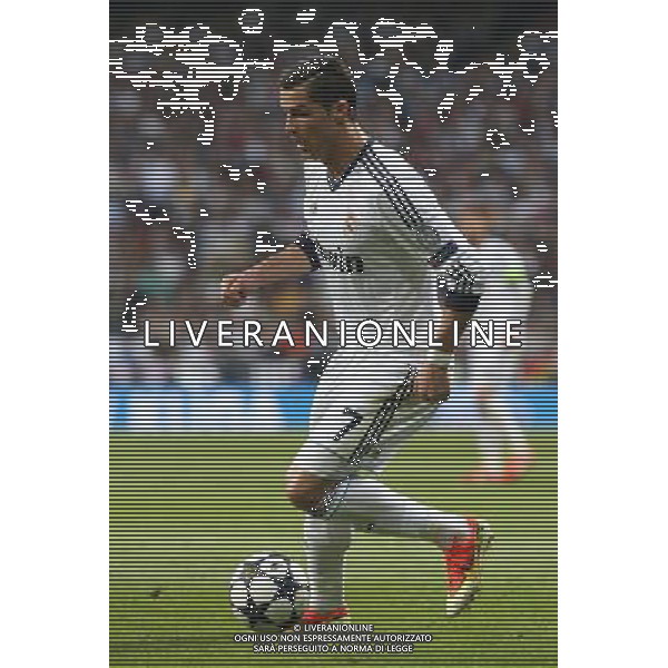 Madrid (30/04/2013).- Estadio Santiago Bernabeu. UEFA Champions League. Real Madrid - Borussia Dortmund. Cristiano Ronaldo. Photo: Alex Cid-Fuentes / ALFAQUI AG ALDO LIVERANI S A S ONLY ITALY