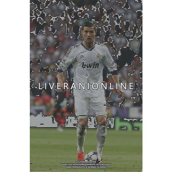 Madrid (30/04/2013).- Estadio Santiago Bernabeu. UEFA Champions League. Real Madrid - Borussia Dortmund. Cristiano Ronaldo. Photo: Alex Cid-Fuentes / ALFAQUI AG ALDO LIVERANI S A S ONLY ITALY