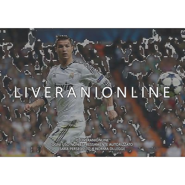 Madrid (30/04/2013).- Estadio Santiago Bernabeu. UEFA Champions League. Real Madrid - Borussia Dortmund. Cristiano Ronaldo. Photo: Alex Cid-Fuentes / ALFAQUI AG ALDO LIVERANI S A S ONLY ITALY