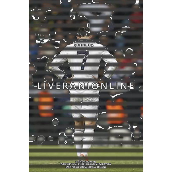 Real Madrid\'s Cristiano Ronaldo during Champions League match on april 30th 2013. Photo: Cesar Cebolla / ALFAQUI AG ALDO LIVERANI S A S ONLY ITALY