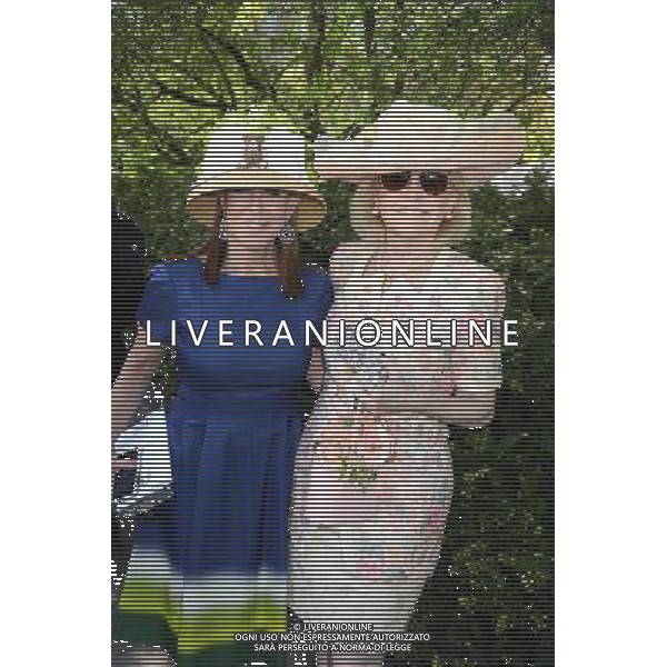 Andrea Stark and Jane Ponterelli attends the 31st Annual Frederick Law Olmsted Awards Luncheon by the Central Park Conservancy Women\'s Committee on May 1, 2013 at the Central Park Conservancy in New York City. photo by Robin Platzer/ Twin Images/ LFI ©photoshot/AGENZIA ALDO LIVERANI SAS - ITALY ONLY - EDITORIAL USE ONLY