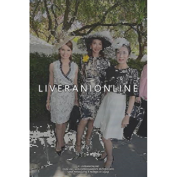 Jean Shafiroff, Fe Fendi and Patricia Shiah attends the 31st Annual Frederick Law Olmsted Awards Luncheon by the Central Park Conservancy Women\'s Committee on May 1, 2013 at the Central Park Conservancy in New York City. photo by Robin Platzer/ Twin Images/ LFI ©photoshot/AGENZIA ALDO LIVERANI SAS - ITALY ONLY - EDITORIAL USE ONLY