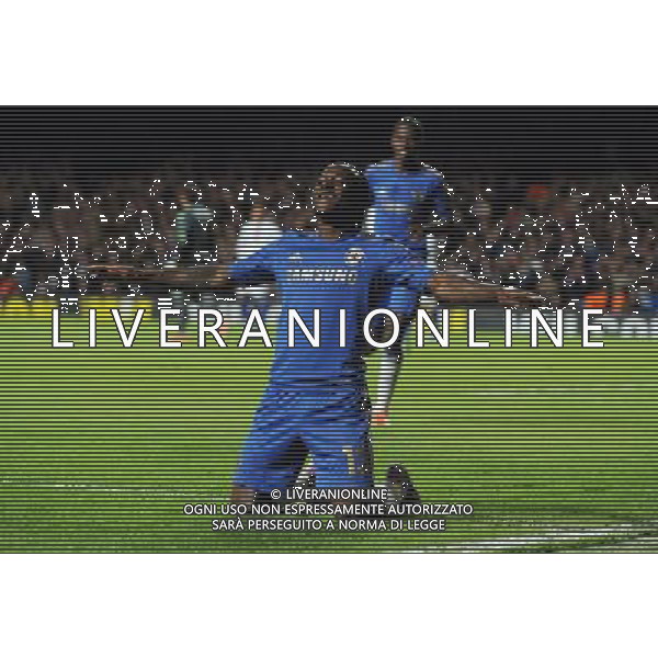 Stamford Bridge Chelsea v Basel 02/05/2013 Europa League Semi-Final 2nd leg Victor Moses (Chelsea) celebrates second goal Photo: Roger Parker Fotosports International ©photoshot/AGENZIA ALDO LIVERANI SAS - ITALY ONLY - Chelsea - Basilea semifinale di ritorno Europa League 02 maggio 2013