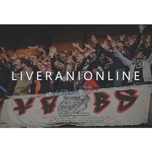 Fans FC Basel 2012/13 Chelsea V FC Basel (3-1) 02/05/13 UEFA Europa League Semi Final Photo: Robin Parker Fotosports International ©photoshot/AGENZIA ALDO LIVERANI SAS - ITALY ONLY - Chelsea - Basilea semifinale di ritorno Europa League 02 maggio 2013