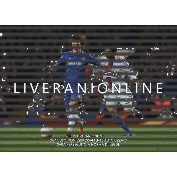 David Luiz Chelsea 2012/13 Mohamed Elneny FC Basel Chelsea V FC Basel 02/05/13 UEFA Europa League Semi Final Photo: Robin Parker Fotosports International ©photoshot/AGENZIA ALDO LIVERANI SAS - ITALY ONLY - Chelsea - Basilea semifinale di ritorno Europa League 02 maggio 2013