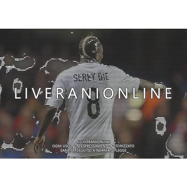 Stamford Bridge Chelsea v Basel (3-1, 5-2) 02/05/2013 Europa League Semi-Final 2nd leg Serey Die (Basel) with his blond streak Photo: Roger Parker Fotosports International ©photoshot/AGENZIA ALDO LIVERANI SAS - ITALY ONLY - Chelsea - Basilea semifinale di ritorno Europa League 02 maggio 2013