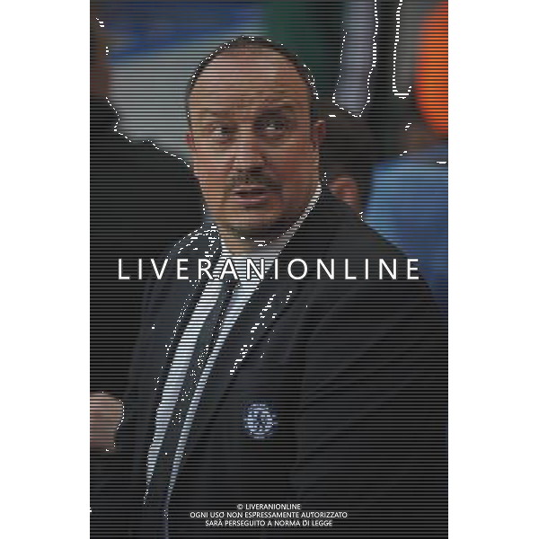 A Happy Rafael Benitez Interim Manager Chelsea 2012/13 Chelsea V FC Basel (3-1) (5-2) 02/05/13 UEFA Europa League Semi Final Photo: Robin Parker Fotosports International ©photoshot/AGENZIA ALDO LIVERANI SAS - ITALY ONLY - Chelsea - Basilea semifinale di ritorno Europa League 02 maggio 2013