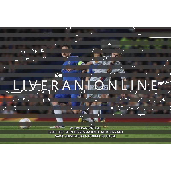 Frank Lampard Chelsea 2012/13 Fabian Frei FC Basel Chelsea V FC Basel (3-1) 02/05/13 UEFA Europa League Semi Final Photo: Robin Parker Fotosports International ©photoshot/AGENZIA ALDO LIVERANI SAS - ITALY ONLY - Chelsea - Basilea semifinale di ritorno Europa League 02 maggio 2013