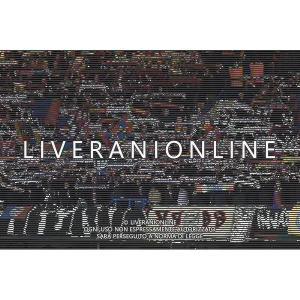 Fans FC Basel 2012/13 Chelsea V FC Basel (3-1) 02/05/13 UEFA Europa League Semi Final Photo: Robin Parker Fotosports International ©photoshot/AGENZIA ALDO LIVERANI SAS - ITALY ONLY - Chelsea - Basilea semifinale di ritorno Europa League 02 maggio 2013