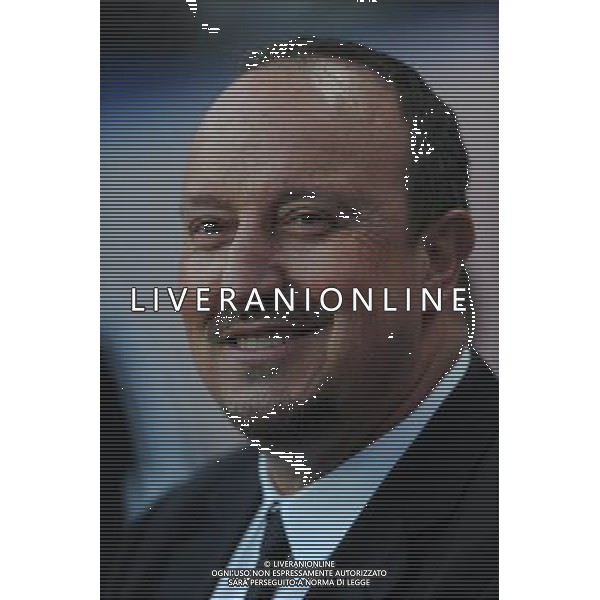 A Happy Rafael Benitez Interim Manager Chelsea 2012/13 Chelsea V FC Basel (3-1) (5-2) 02/05/13 UEFA Europa League Semi Final Photo: Robin Parker Fotosports International ©photoshot/AGENZIA ALDO LIVERANI SAS - ITALY ONLY - Chelsea - Basilea semifinale di ritorno Europa League 02 maggio 2013