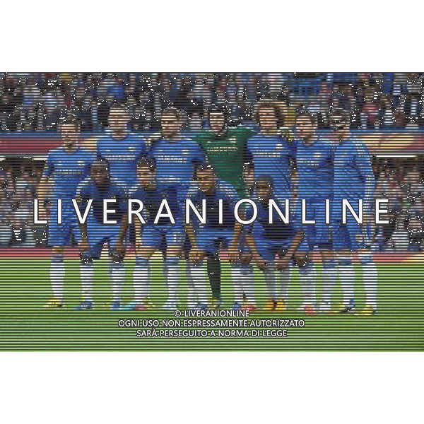 Stamford Bridge Chelsea v Basel (3-1, 5-2 agg) 02/05/2013 Europa League Semi-Final 2nd leg Chelsea team group Photo: Roger Parker Fotosports International AG ALDO LIVERANI S A S ONLY ITALY