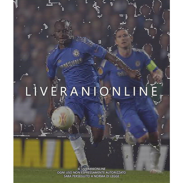 Stamford Bridge Chelsea v Basel (3-1, 5-2 agg) 02/05/2013 Europa League Semi-Final 2nd leg Victor Moses (Chelsea) Photo: Roger Parker Fotosports International AG ALDO LIVERANI S A S ONLY ITALY