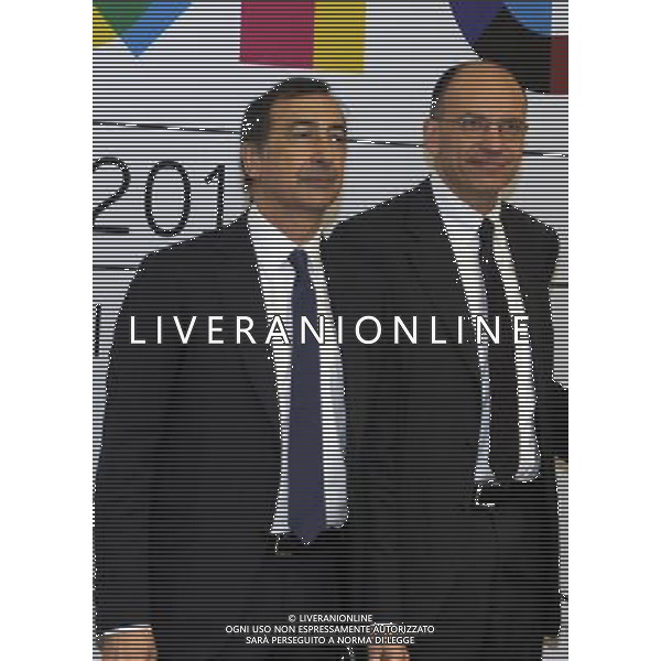 MILANO 6/5/2013 EXPO 2015 INCONTRA IL PRESIDENTE DEL CONSIGLIO, ENRICO LETTA NELLA FOTO GIUSEPPE SALA ED ENRICO LETTA FOTO ROMANO/AG ALDO LIVERANI S.A.S.