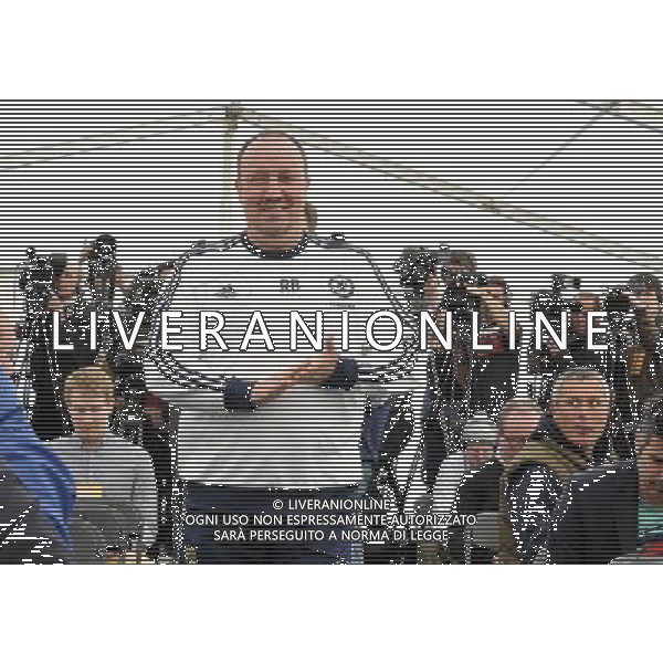 Rafael Benitez at a media day ahead of the UEFA Europa League Final for Chelsea FC v Benfica at the Chelsea FC training ground in Cobham, Surrey 9th May 2013 ©Photoshot/AGENZIA ALDO LIVERANI SAS-ITALY ONLY - EDITORIAL USE ONLY