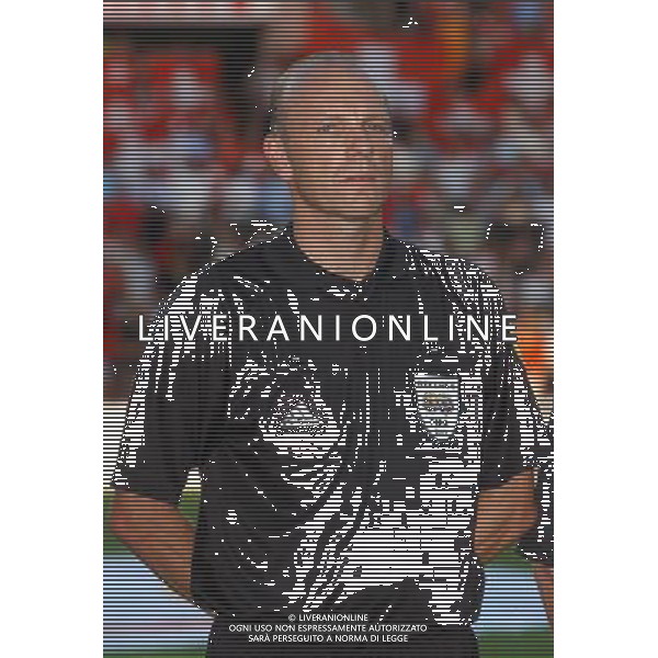 Arbitri nella foto BENNET GRAHAM STEPHAN foto Marco Luzzani/Ag Aldo Liverani