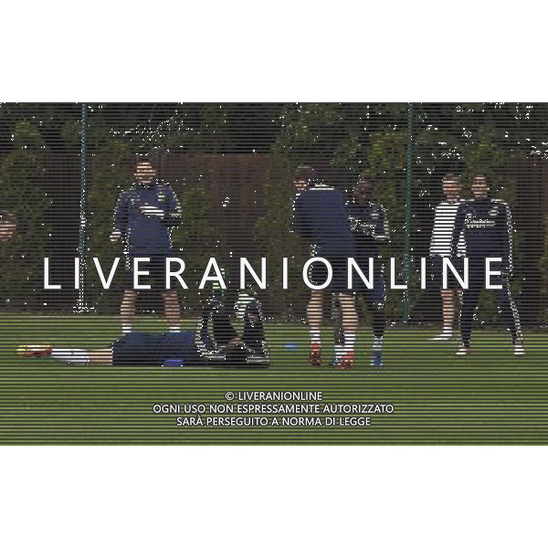 Chelsea Players at a media day ahead of the UEFA Europa League Final for Chelsea FC v Benfica at the Chelsea FC training ground in Cobham, Surrey 9th May 2013 ©Photoshot/AGENZIA ALDO LIVERANI SAS-ITALY ONLY - EDITORIAL USE ONLY