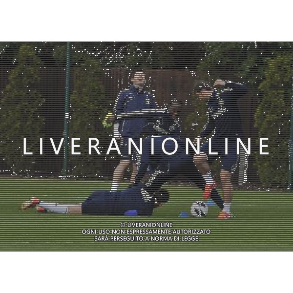 Chelsea Players at a media day ahead of the UEFA Europa League Final for Chelsea FC v Benfica at the Chelsea FC training ground in Cobham, Surrey 9th May 2013 ©Photoshot/AGENZIA ALDO LIVERANI SAS-ITALY ONLY - EDITORIAL USE ONLY