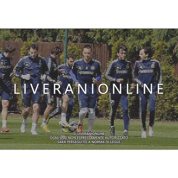 Chelsea Players at a media day ahead of the UEFA Europa League Final for Chelsea FC v Benfica at the Chelsea FC training ground in Cobham, Surrey 9th May 2013 ©Photoshot/AGENZIA ALDO LIVERANI SAS-ITALY ONLY - EDITORIAL USE ONLY