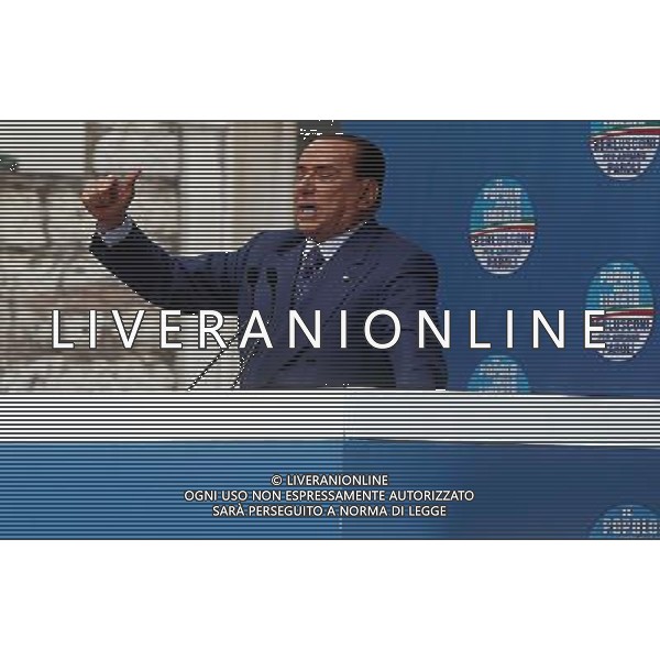 Silvio Berlusconi a Brescia (Bs) 11 maggio 2013.Ph Fotolive Fabrizio Cattina ag aldo liverani s a s