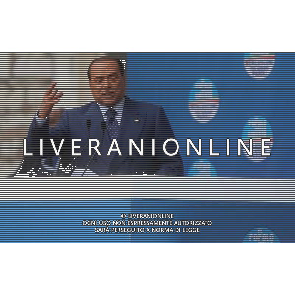 Silvio Berlusconi a Brescia (Bs) 11 maggio 2013.Ph Fotolive Fabrizio Cattina ag aldo liverani s a s