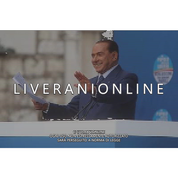 Silvio Berlusconi a Brescia (Bs) 11 maggio 2013.Ph Fotolive Fabrizio Cattina ag aldo liverani s a s