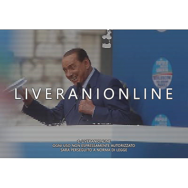 Silvio Berlusconi a Brescia (Bs) 11 maggio 2013.Ph Fotolive Fabrizio Cattina ag aldo liverani s a s